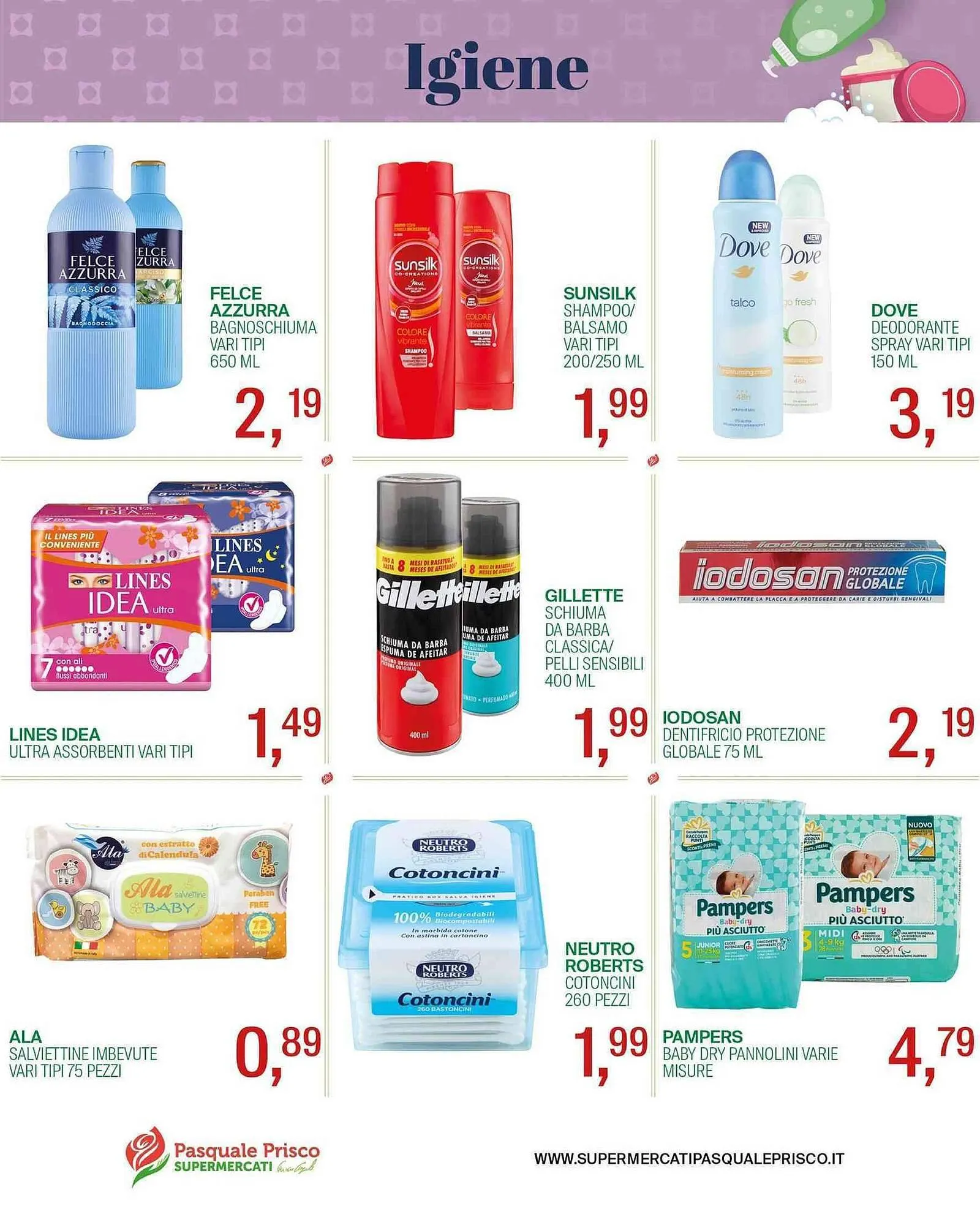Volantino Supermercati Pasquale Prisco da 17 marzo a 30 marzo di 2025 - Pagina del volantino 19