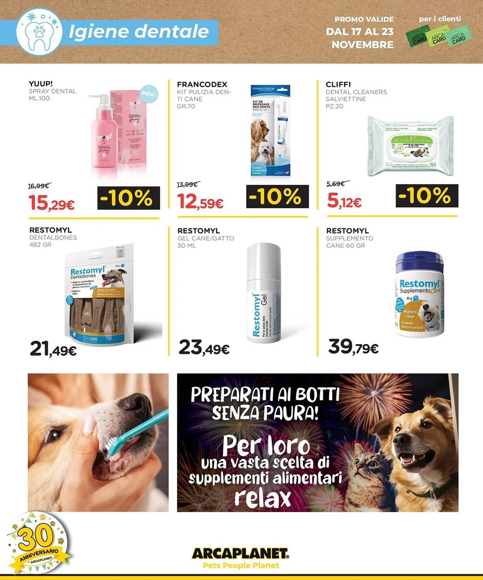 Volantino Arcaplanet da 17 novembre a 23 novembre di 2025 - Pagina del volantino 20