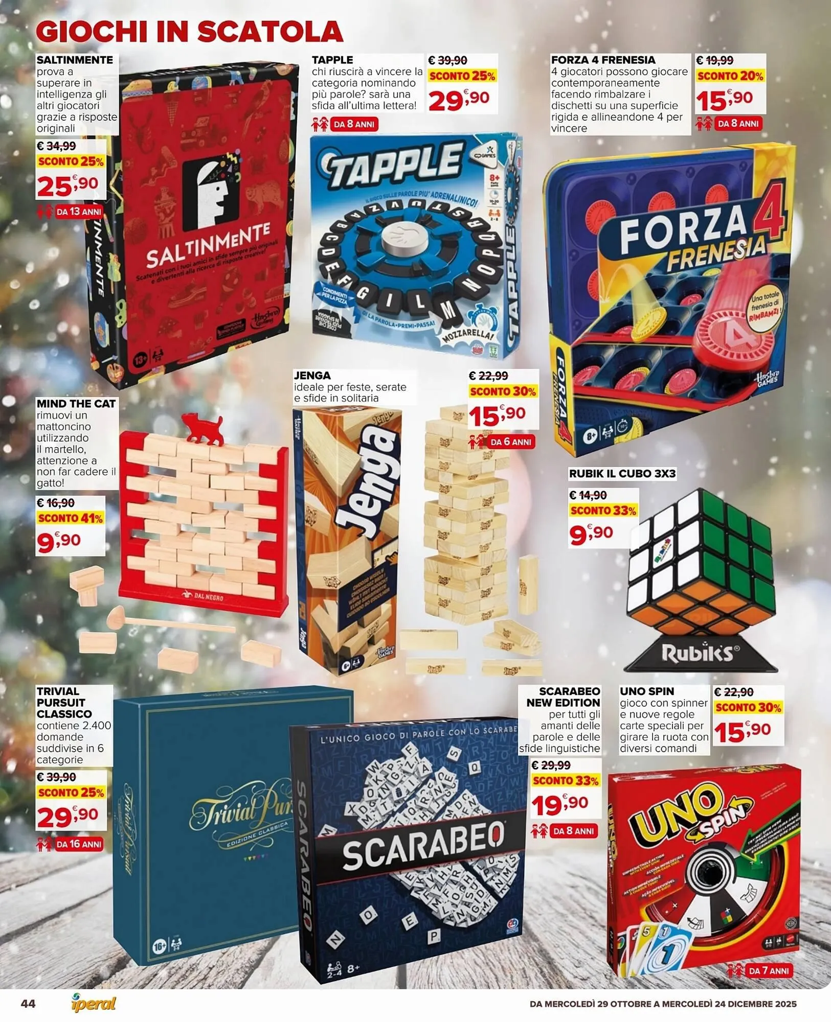 Volantino Iperal da 29 ottobre a 24 dicembre di 2025 - Pagina del volantino 44