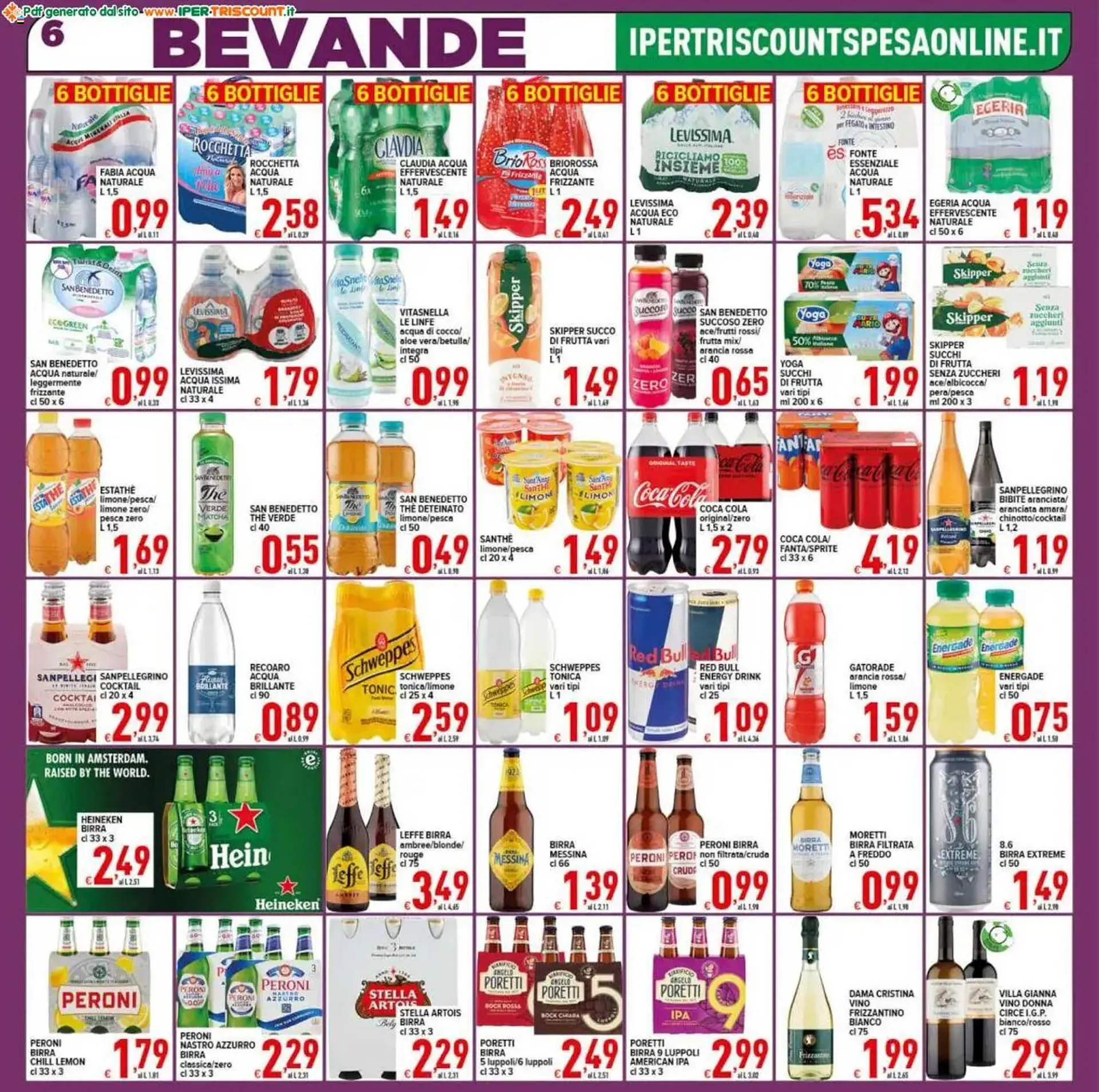 Volantino Iper Triscount da 23 maggio a 3 giugno di 2025 - Pagina del volantino 6