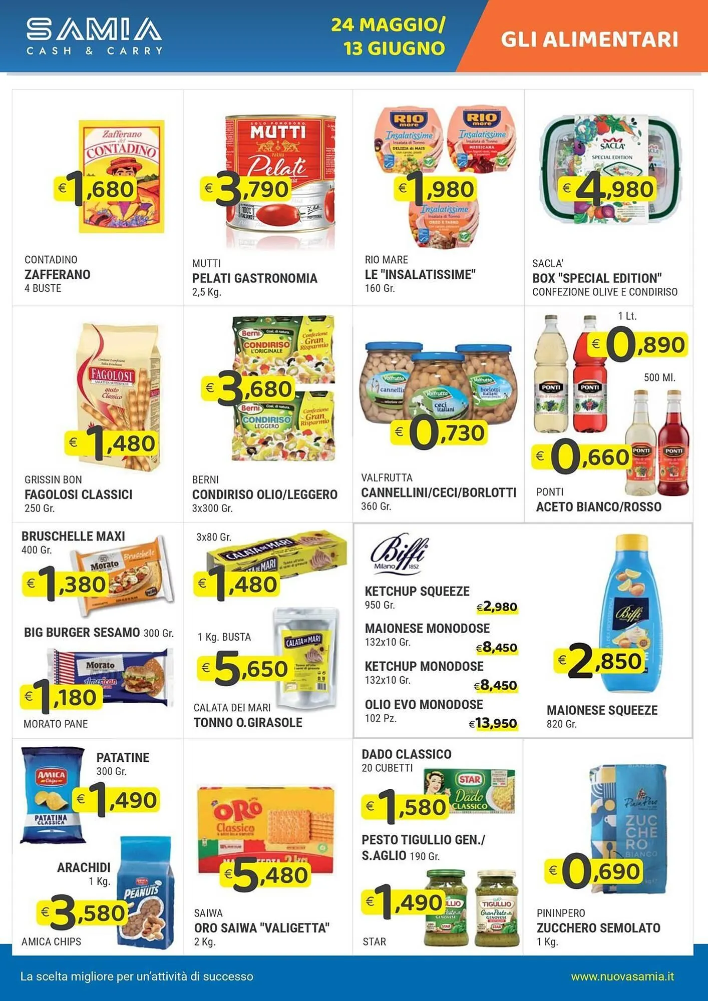 Volantino Samia Cash and Carry da 24 maggio a 13 giugno di 2025 - Pagina del volantino 4