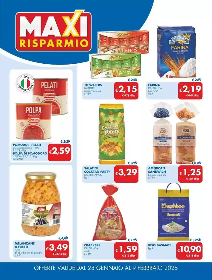 Maxi risparmio da 28 gennaio a 9 febbraio di 2025 - Pagina del volantino 5