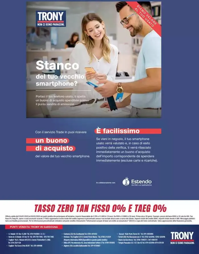 Nuove offerte da Trony! da 16 gennaio a 5 febbraio di 2025 - Pagina del volantino 31