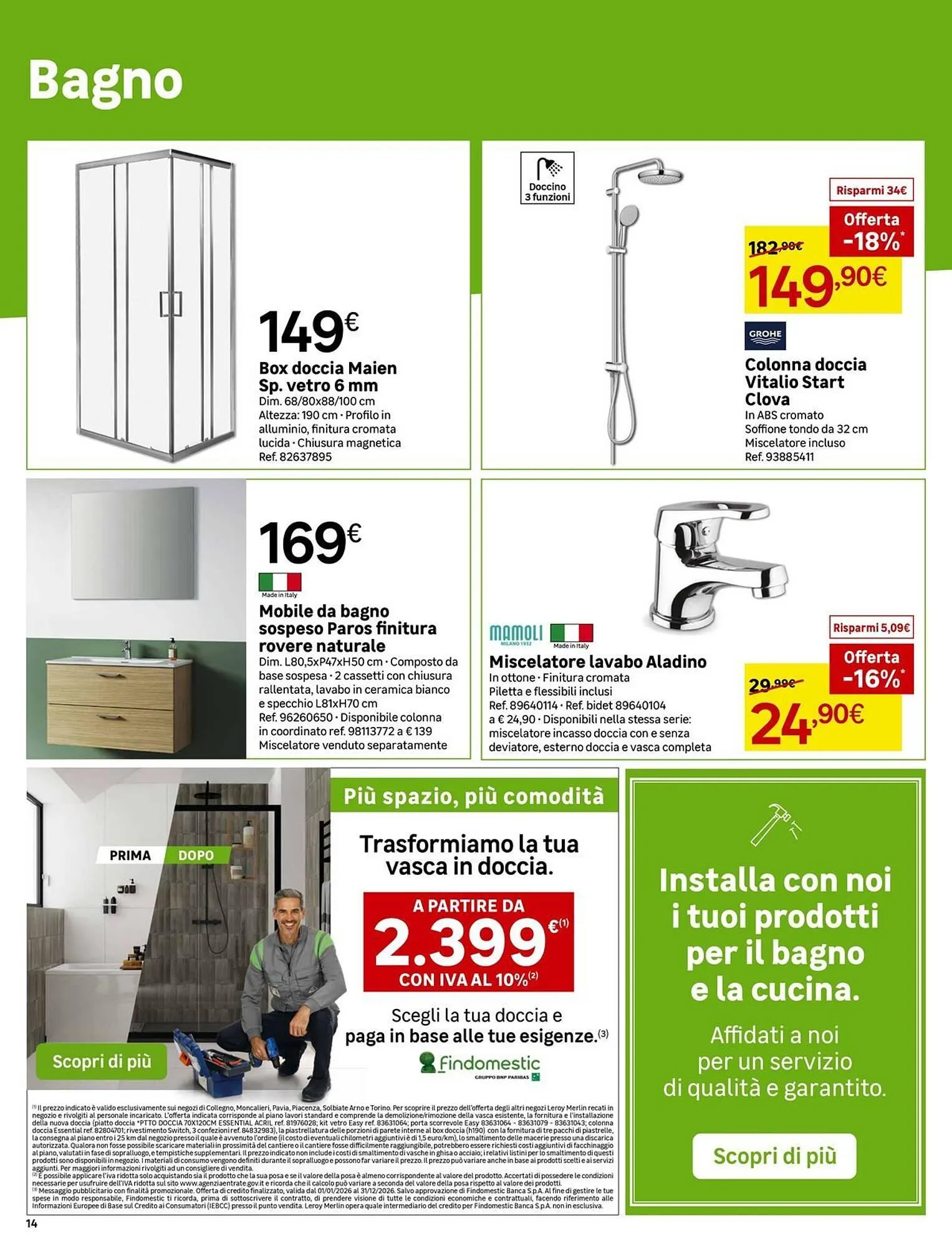 Volantino Leroy Merlin da 13 maggio a 8 giugno di 2026 - Pagina del volantino 14