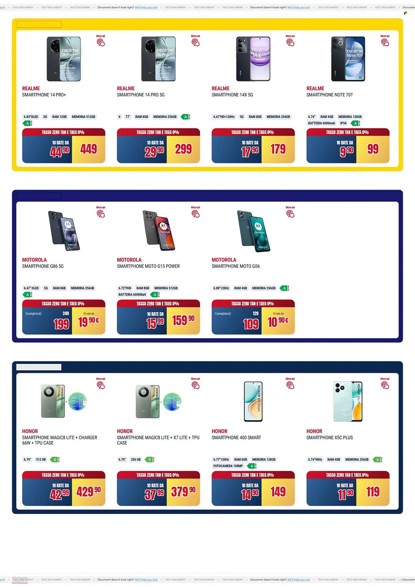 Volantino Trony da 5 febbraio a 18 febbraio di 2026 - Pagina del volantino 5