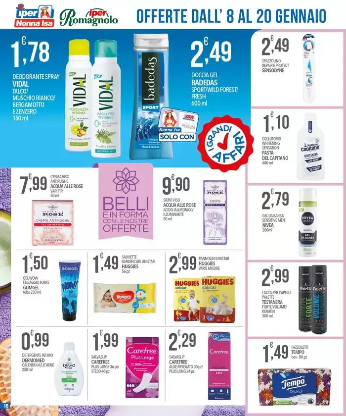 Al costo da 8 gennaio a 20 gennaio di 2025 - Pagina del volantino 18