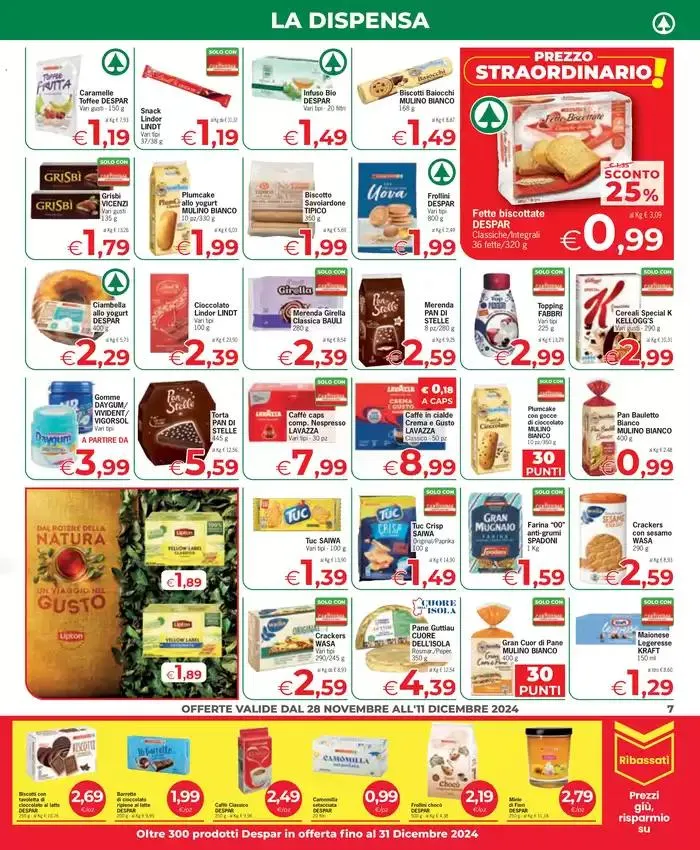 Sottocosto da 28 novembre a 7 dicembre di 2024 - Pagina del volantino 7