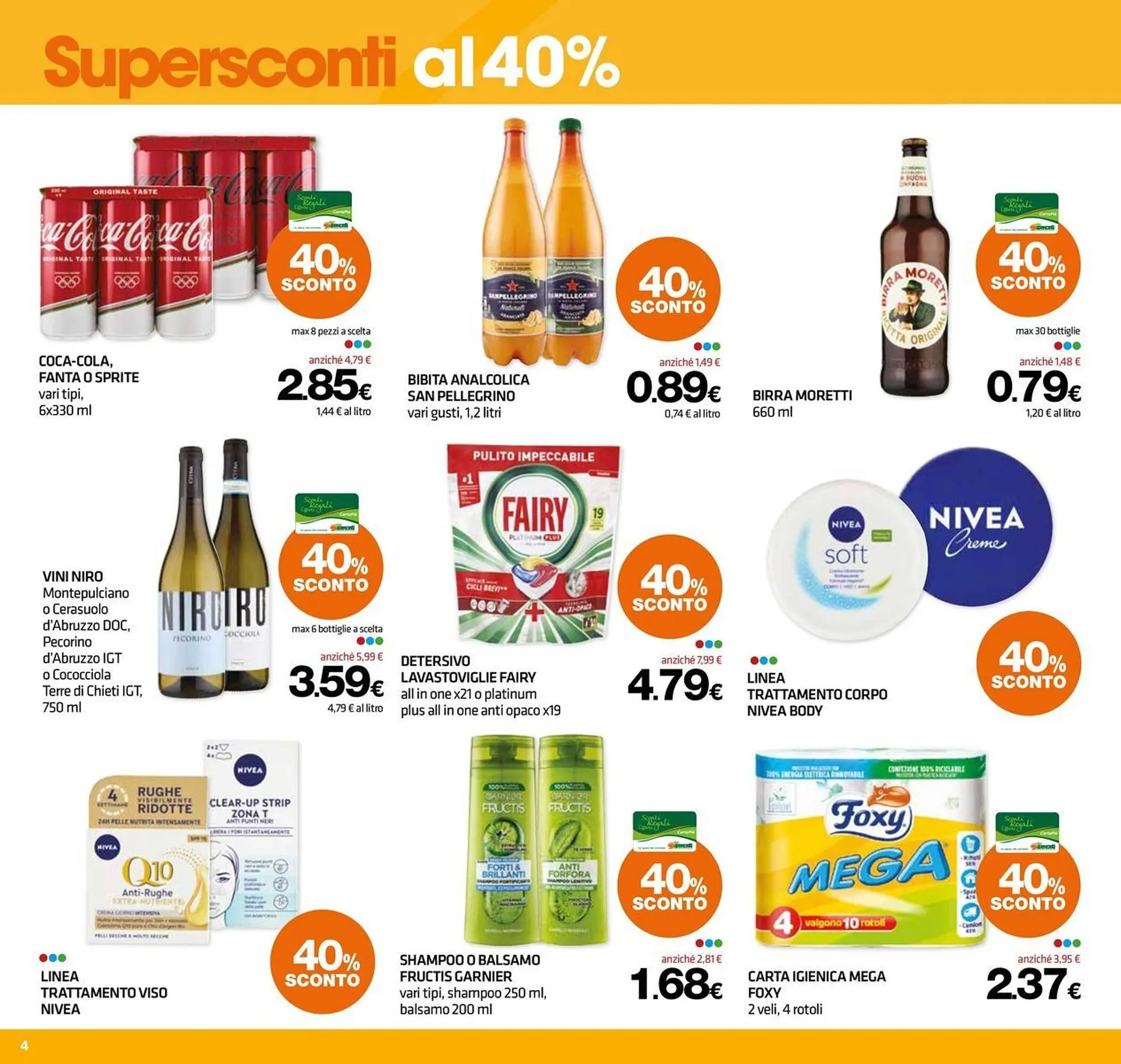 Volantino Superconti da 31 luglio a 14 agosto di 2025 - Pagina del volantino 4