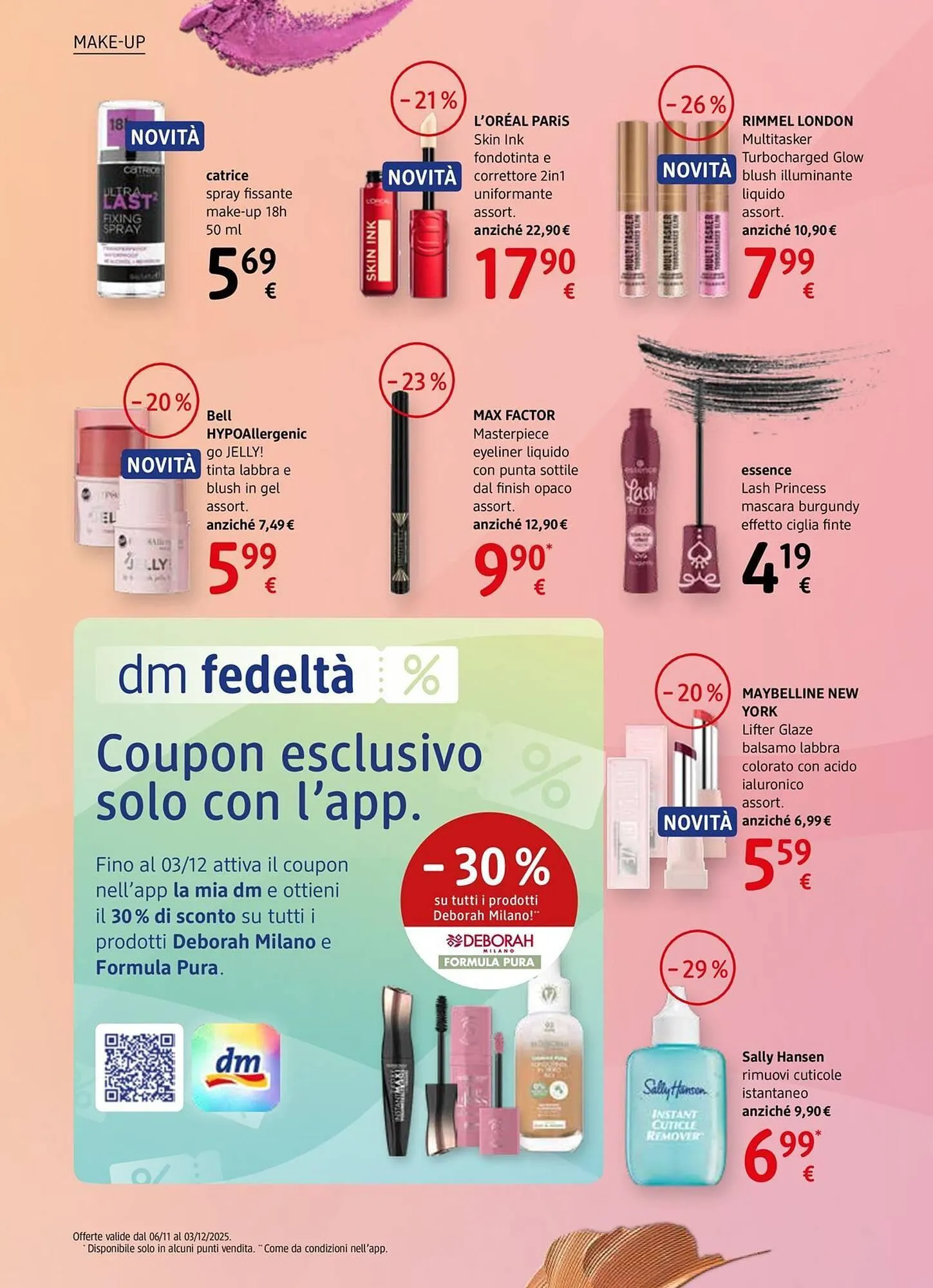 Volantino dm drogerie markt da 6 novembre a 3 dicembre di 2025 - Pagina del volantino 6
