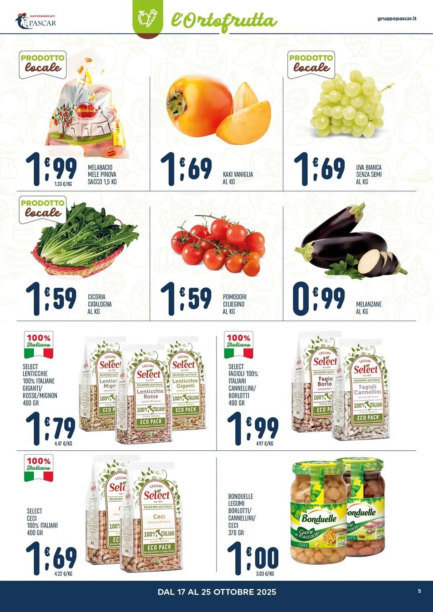 Volantino Gruppo Pascar da 17 ottobre a 25 ottobre di 2025 - Pagina del volantino 5