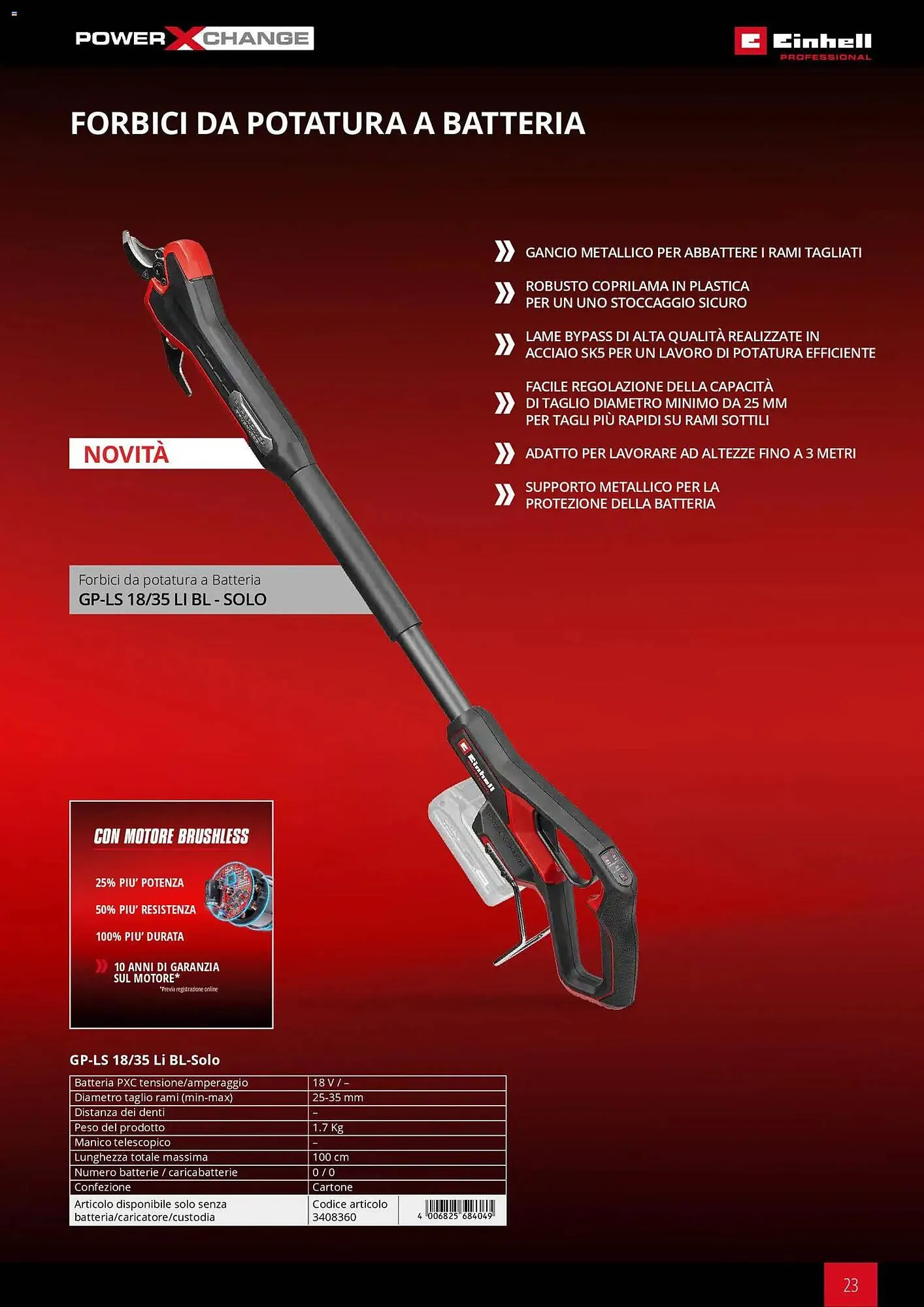 Volantino Einhell da 17 marzo a 31 dicembre di 2026 - Pagina del volantino 25