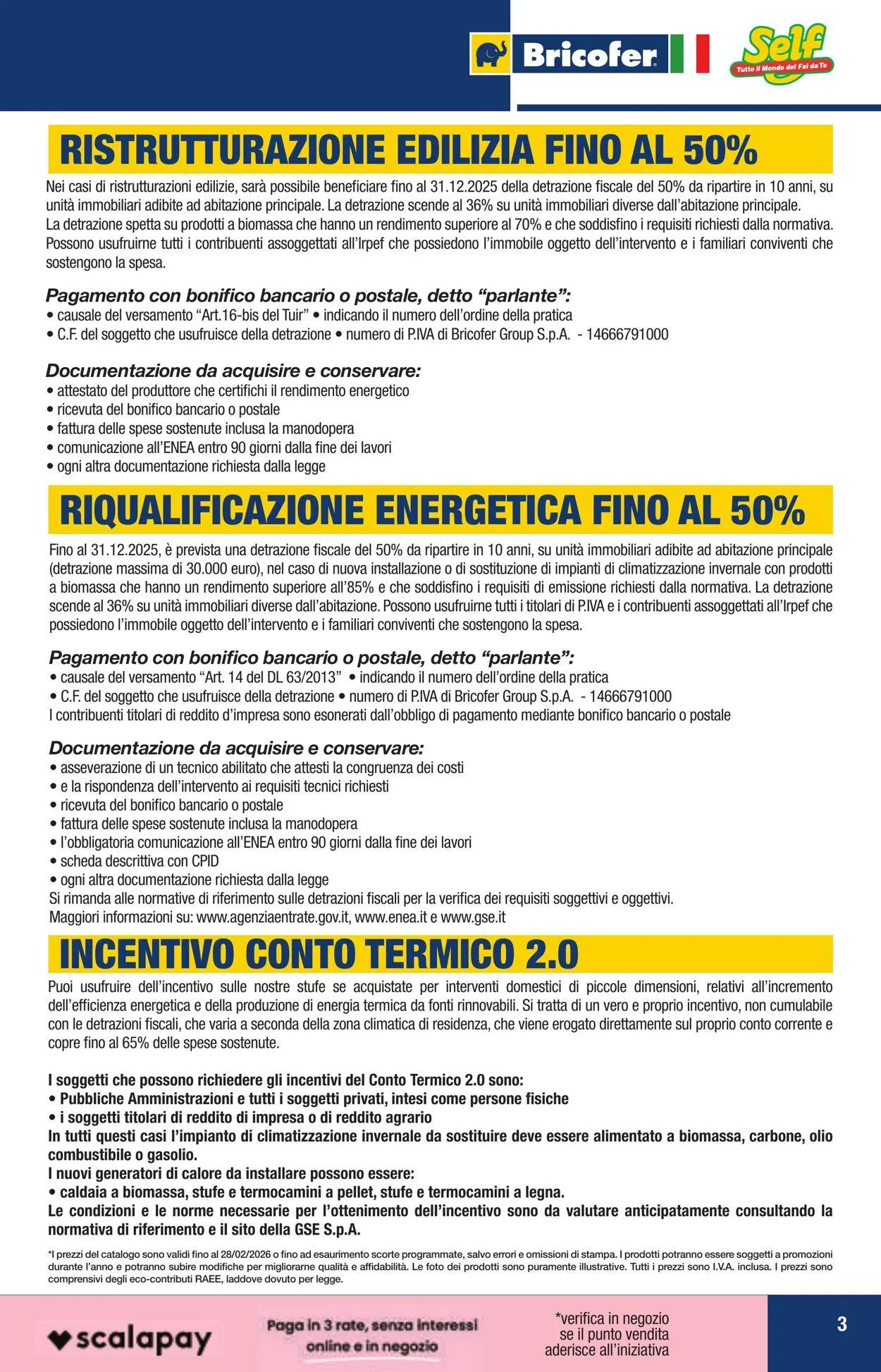 Bricofer - Perugia Volantino attuale da 28 ottobre a 11 novembre di 2025 - Pagina del volantino 3