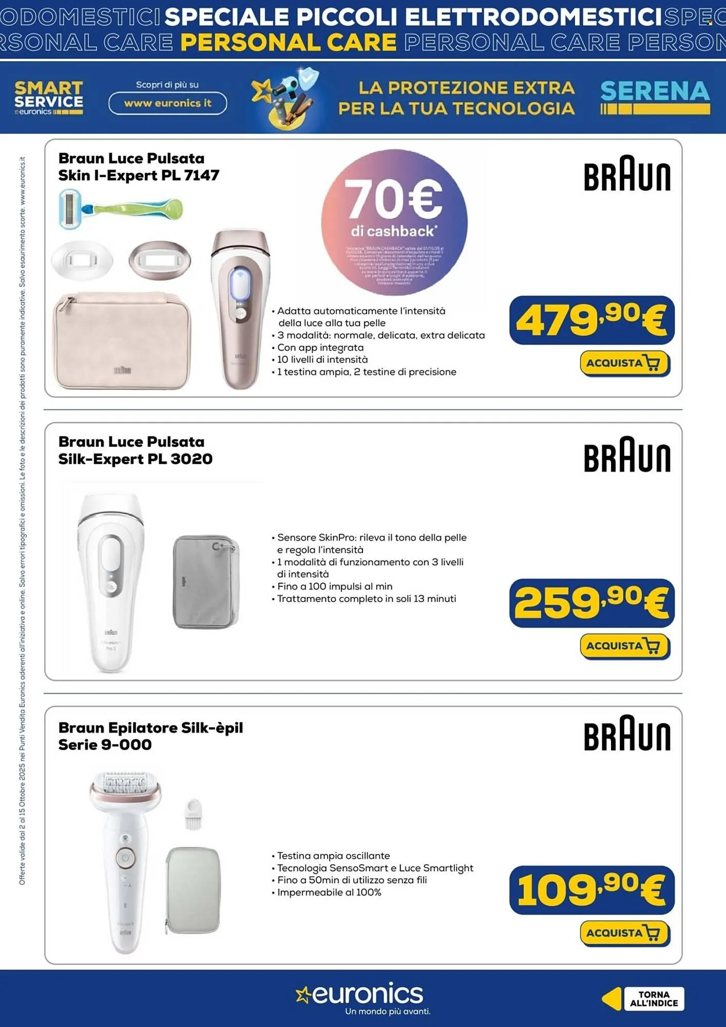 Volantino Euronics da 2 ottobre a 15 ottobre di 2025 - Pagina del volantino 23
