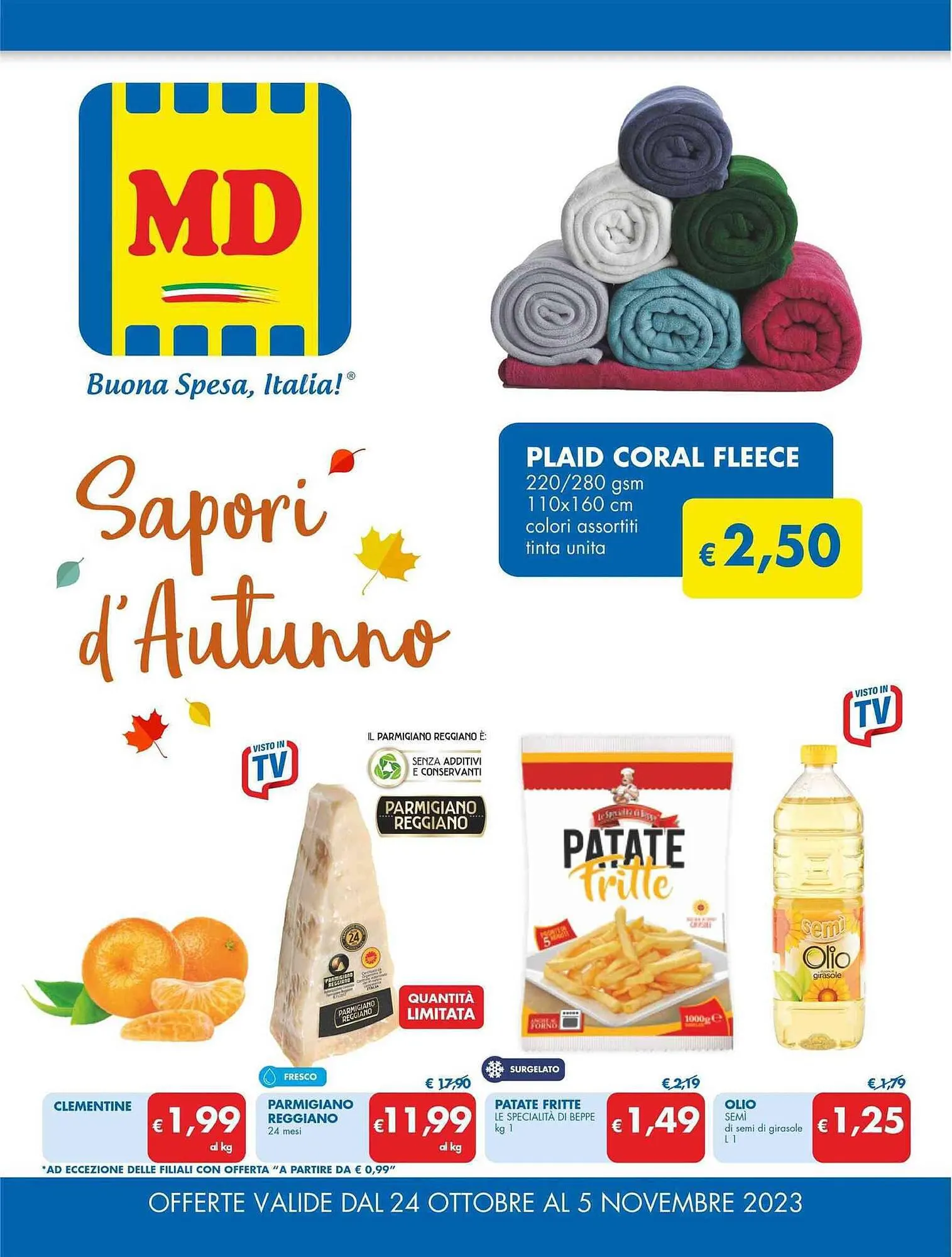 Volantino MD Discount da 24 ottobre a 5 novembre di 2023 - Pagina del volantino 1