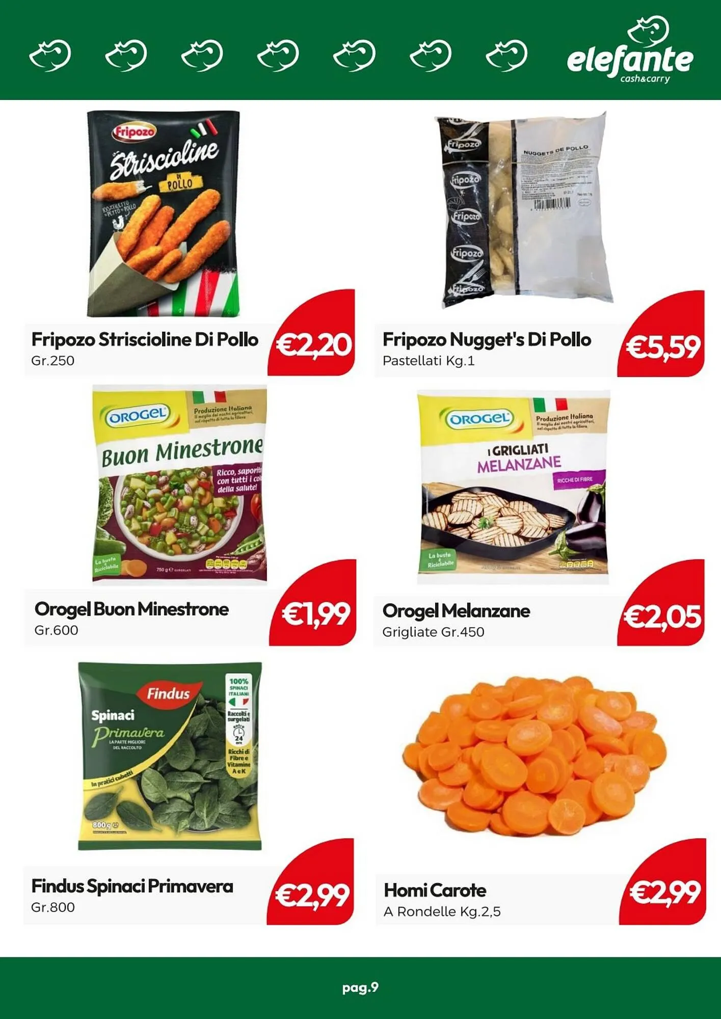 Volantino Elefante Cash & Carry da 14 maggio a 24 maggio di 2026 - Pagina del volantino 9