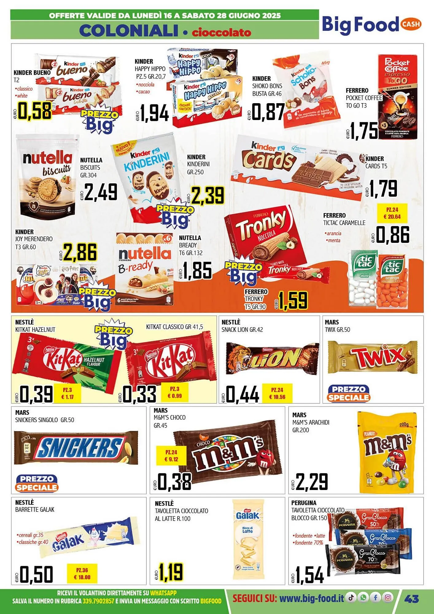 Volantino Big Food da 16 giugno a 28 giugno di 2025 - Pagina del volantino 35