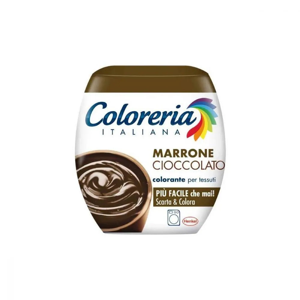 COLORERIA ITALIANA Colorante Tessuti Marrone Cioccolato