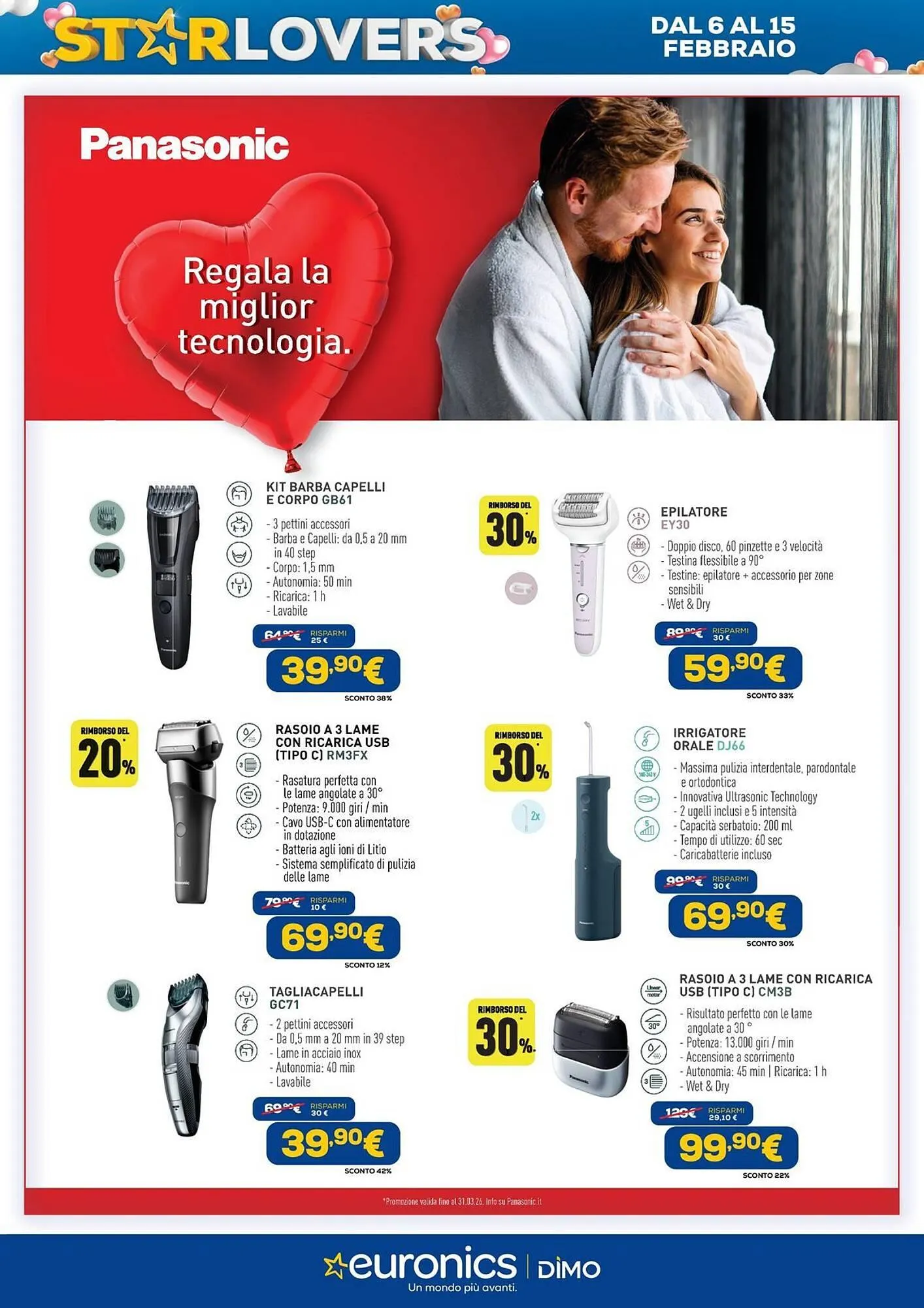 Volantino Euronics da 6 febbraio a 15 febbraio di 2026 - Pagina del volantino 10