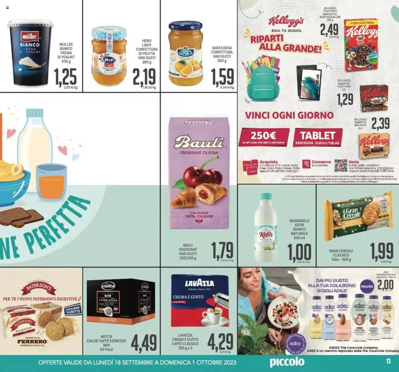 Volantino Piccolo da 18 settembre a 1 ottobre di 2023 - Pagina del volantino 13