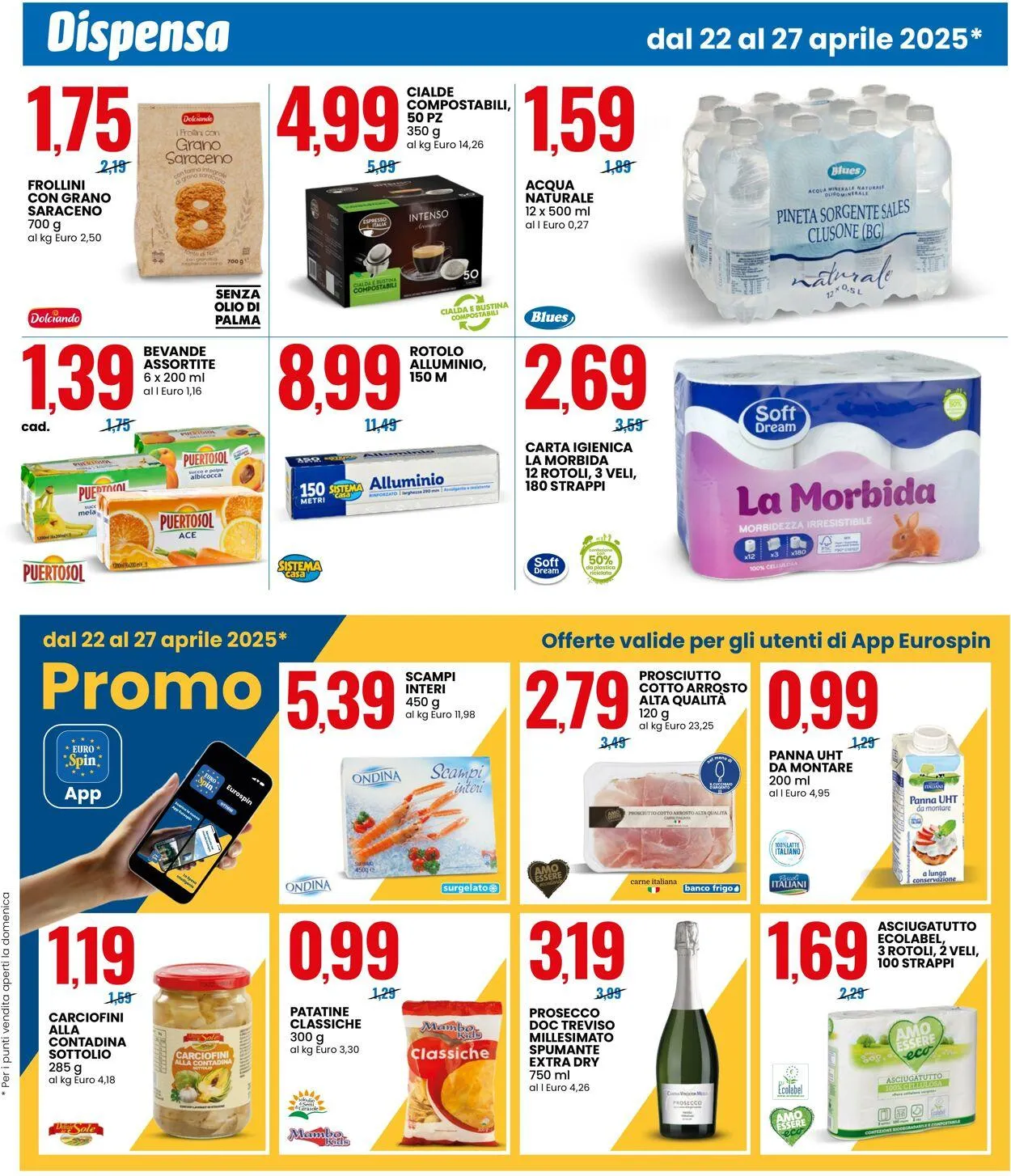 EURO Spin Volantino attuale da 22 aprile a 27 aprile di 2025 - Pagina del volantino 7
