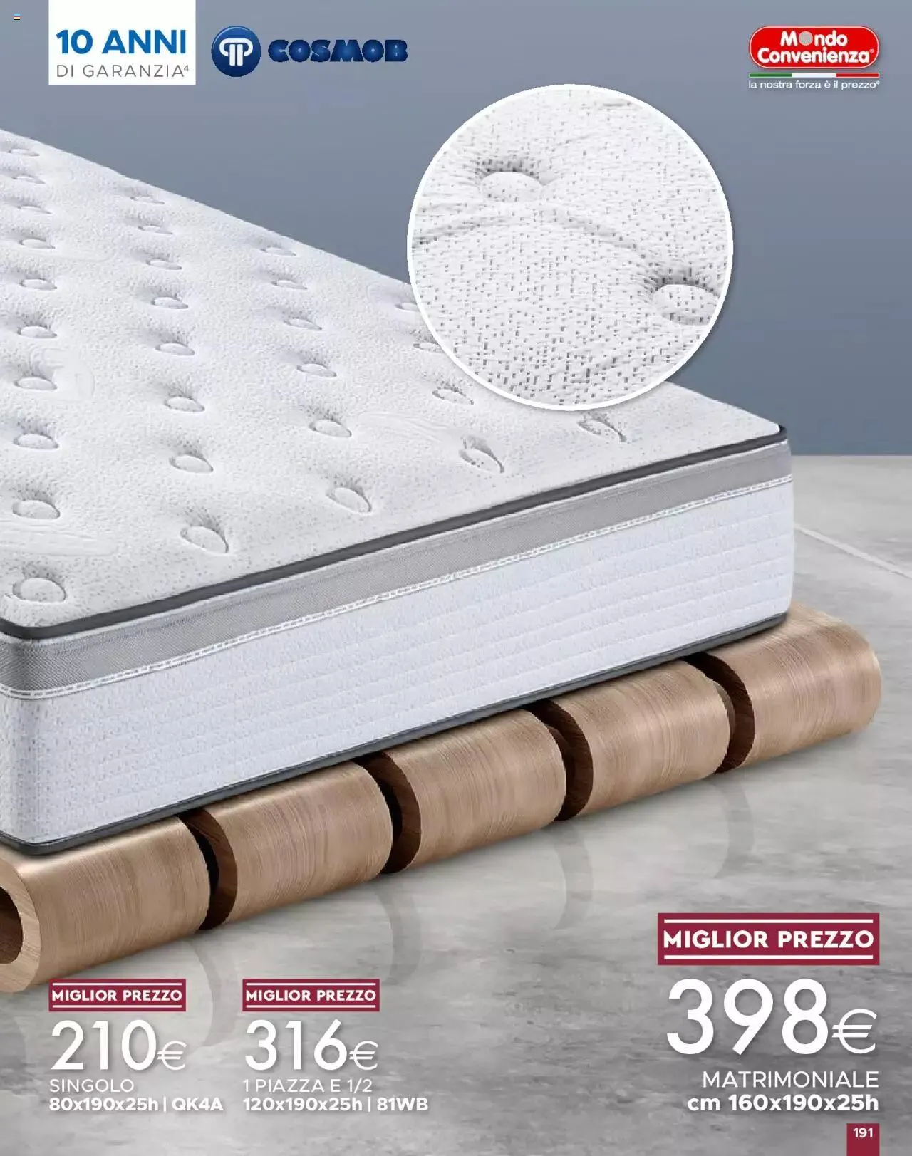 Volantino Mondo Convenienza da 1 ottobre a 31 dicembre di 2023 - Pagina del volantino 193