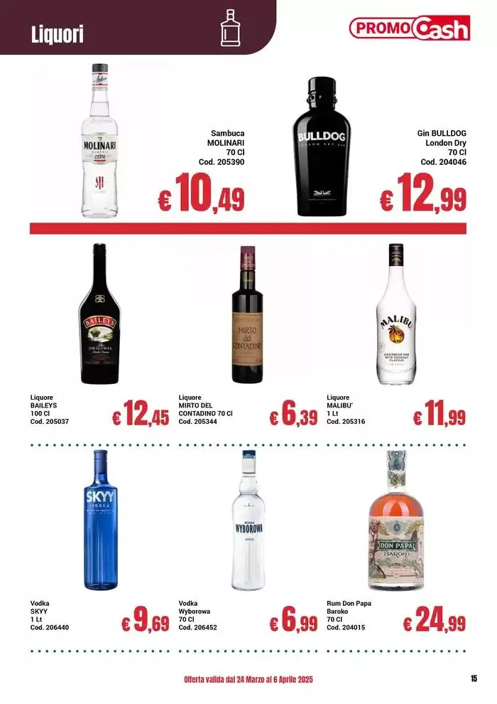 Offerta valida dal 24 Marzo al 6 Aprile 2025 da 24 marzo a 6 aprile di 2025 - Pagina del volantino 15