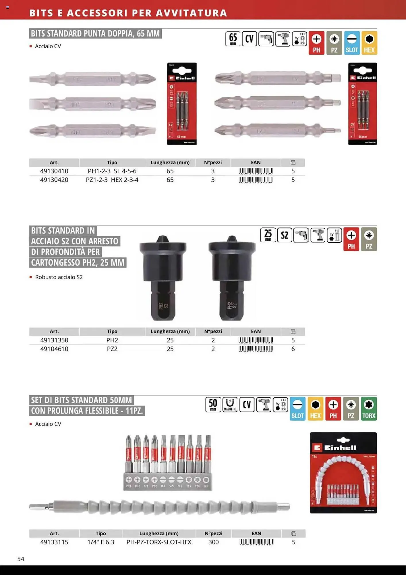 Volantino Einhell da 10 ottobre a 31 dicembre di 2025 - Pagina del volantino 56