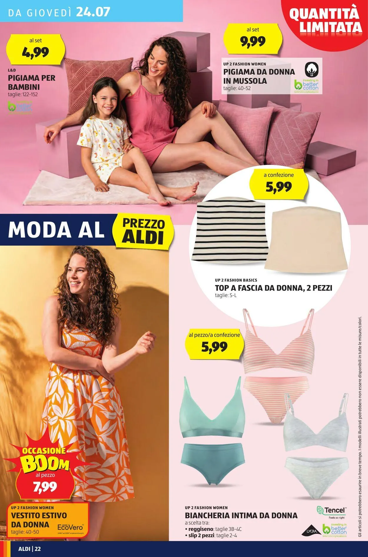 Aldi Volantino attuale da 21 luglio a 27 luglio di 2025 - Pagina del volantino 22