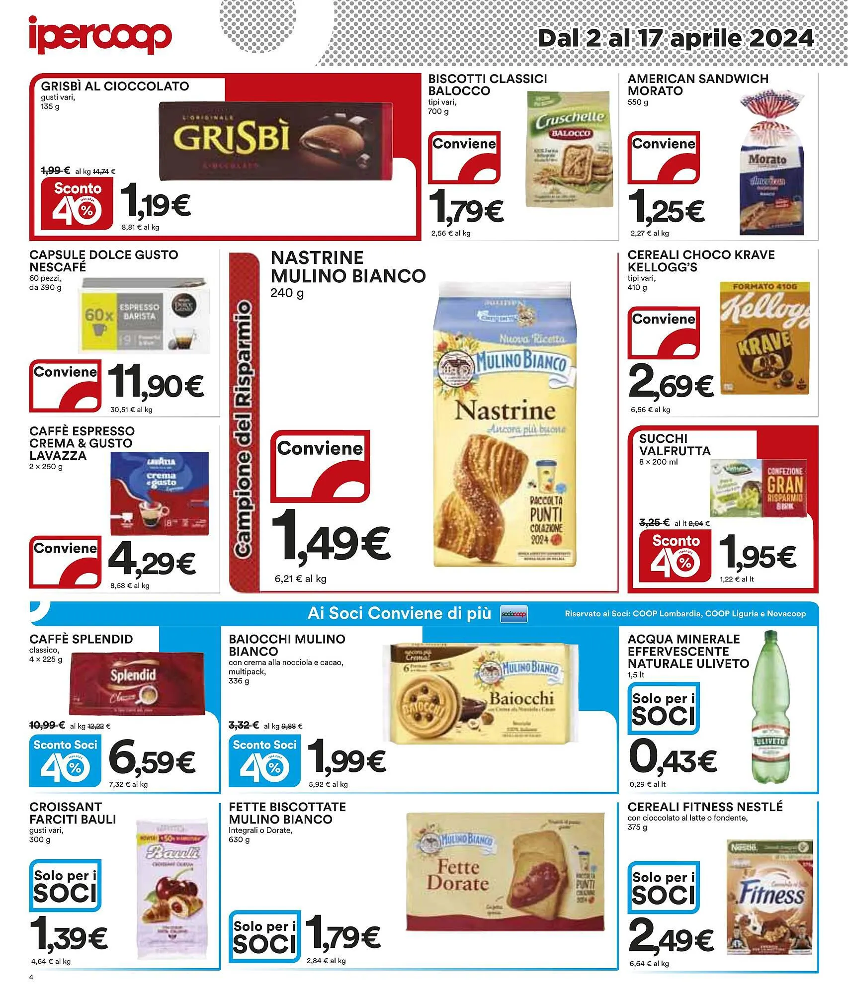 Volantino Ipercoop da 2 aprile a 17 aprile di 2024 - Pagina del volantino 4