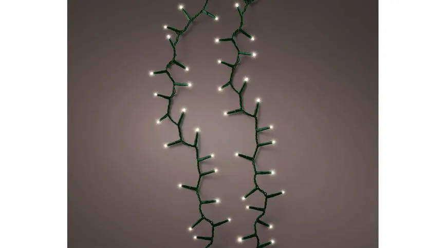 Catena 1000 led luce bianca calda 22 metri