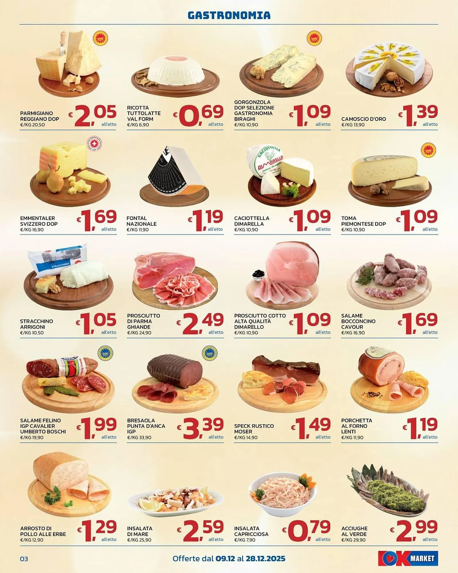 Volantino Ok Market da 9 dicembre a 28 dicembre di 2025 - Pagina del volantino 3