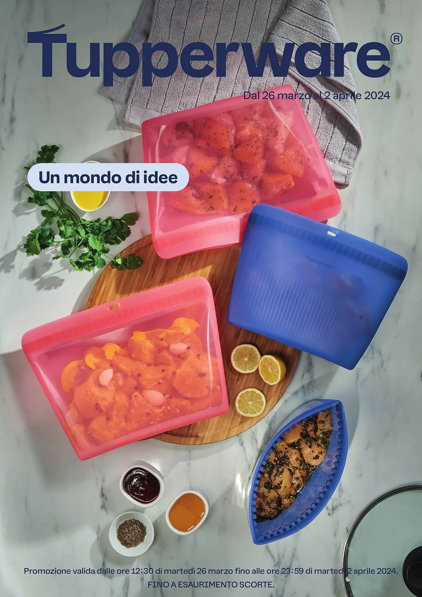 Volantino Tupperware da 26 marzo a 2 aprile di 2024 - Pagina del volantino 1