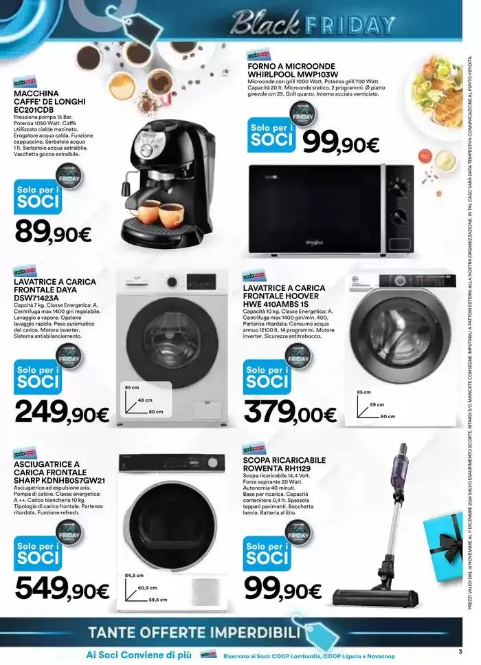 Black friday da 14 novembre a 1 dicembre di 2024 - Pagina del volantino 3