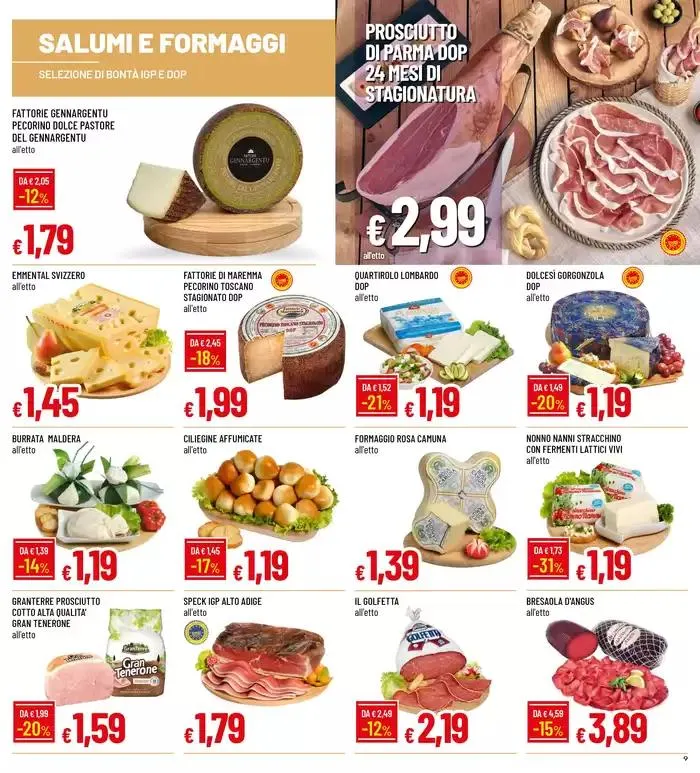 Grandi sconti grandi formati da 5 maggio a 14 maggio di 2025 - Pagina del volantino 9