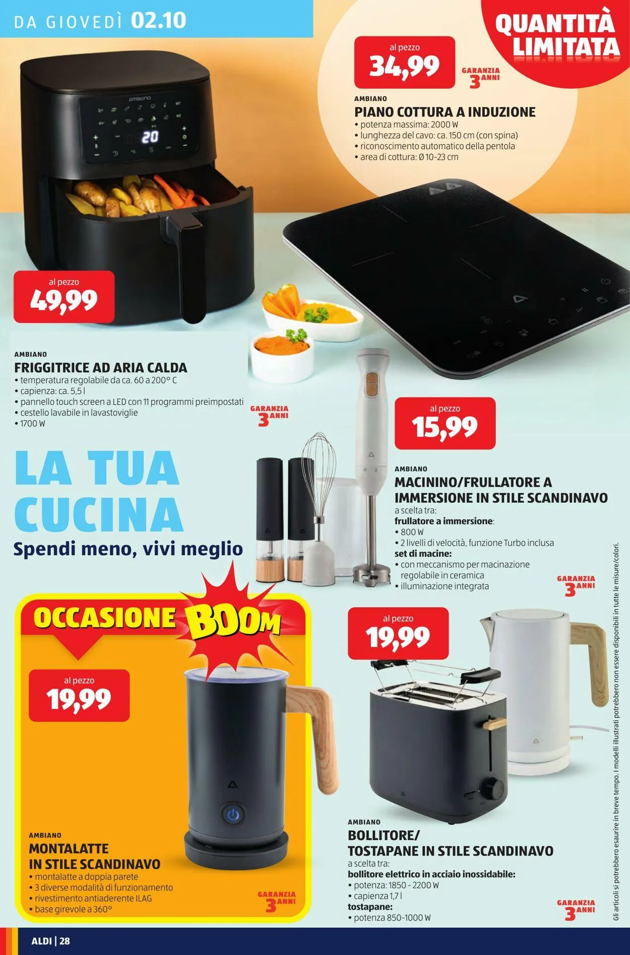 Aldi Volantino attuale da 29 settembre a 5 ottobre di 2025 - Pagina del volantino 28