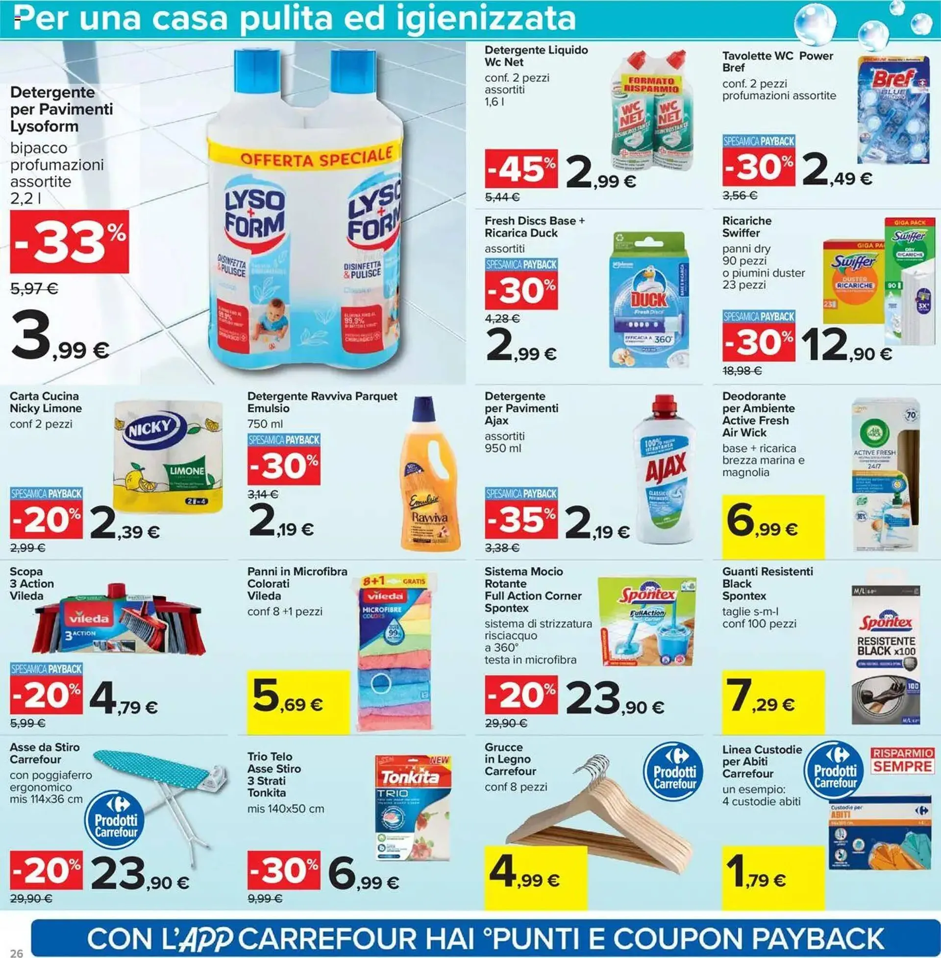 Volantino Carrefour Iper da 26 settembre a 9 ottobre di 2025 - Pagina del volantino 26