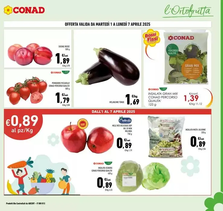 Prezzi a pezzi da 25 marzo a 7 aprile di 2025 - Pagina del volantino 3