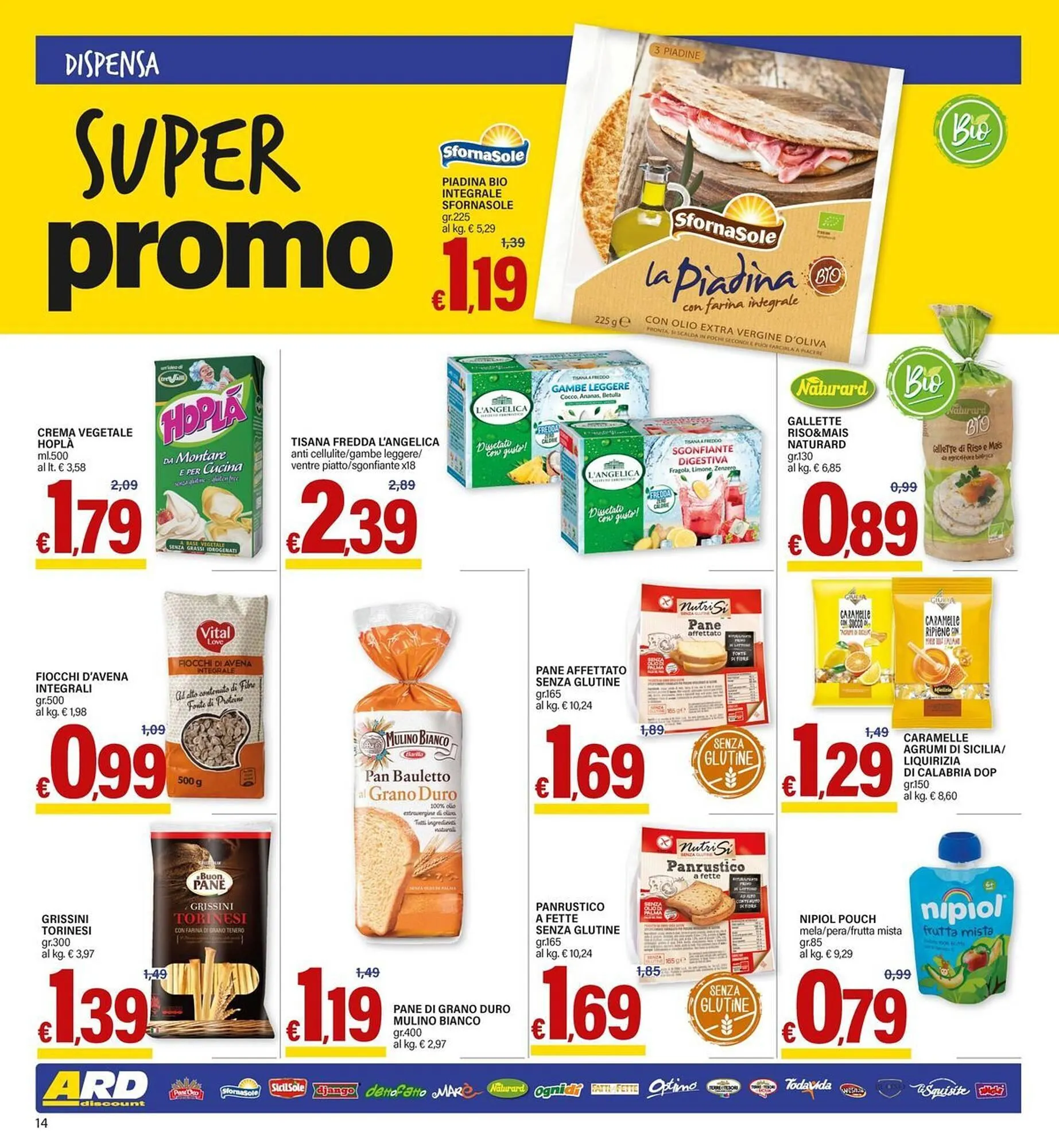 Volantino Ard Discount da 19 agosto a 1 settembre di 2024 - Pagina del volantino 14