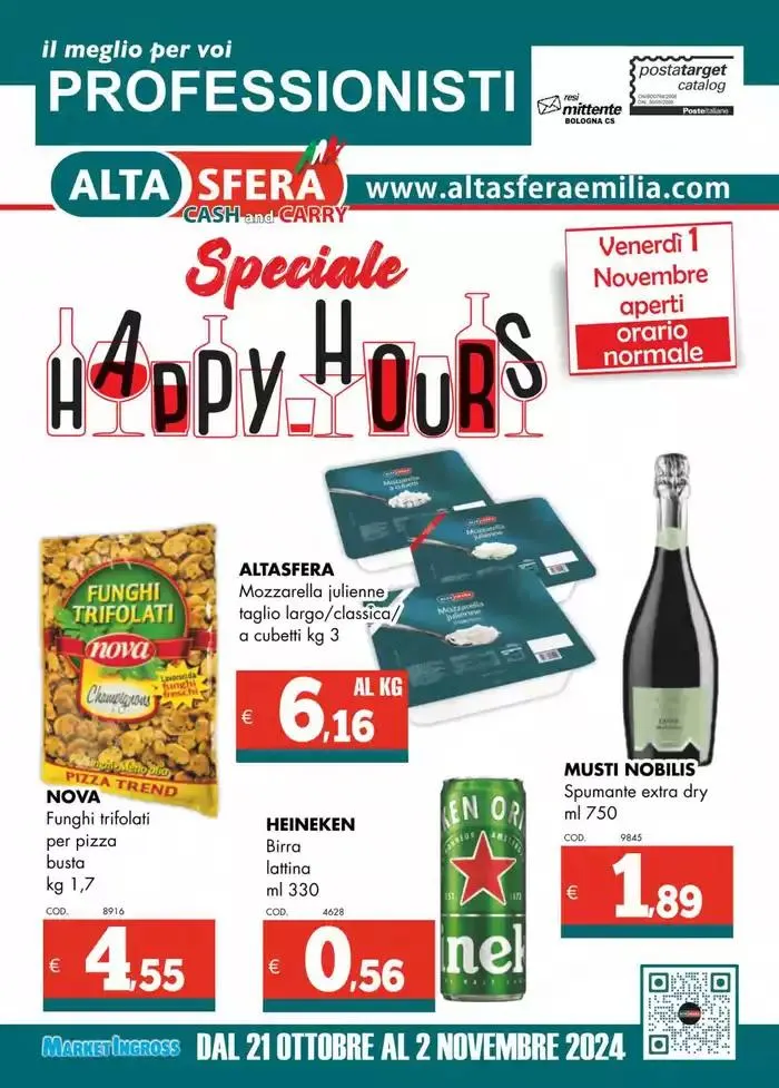Special happy hours da 21 ottobre a 2 novembre di 2024 - Pagina del volantino 1
