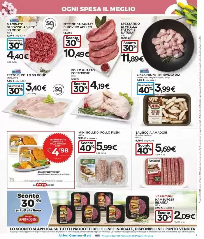 Fiorisce il risparmio! da 27 marzo a 9 aprile di 2025 - Pagina del volantino 9