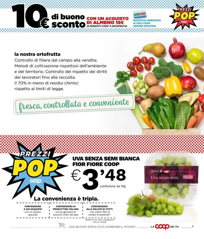 10€ di buono sconto da 19 settembre a 2 ottobre di 2024 - Pagina del volantino 5