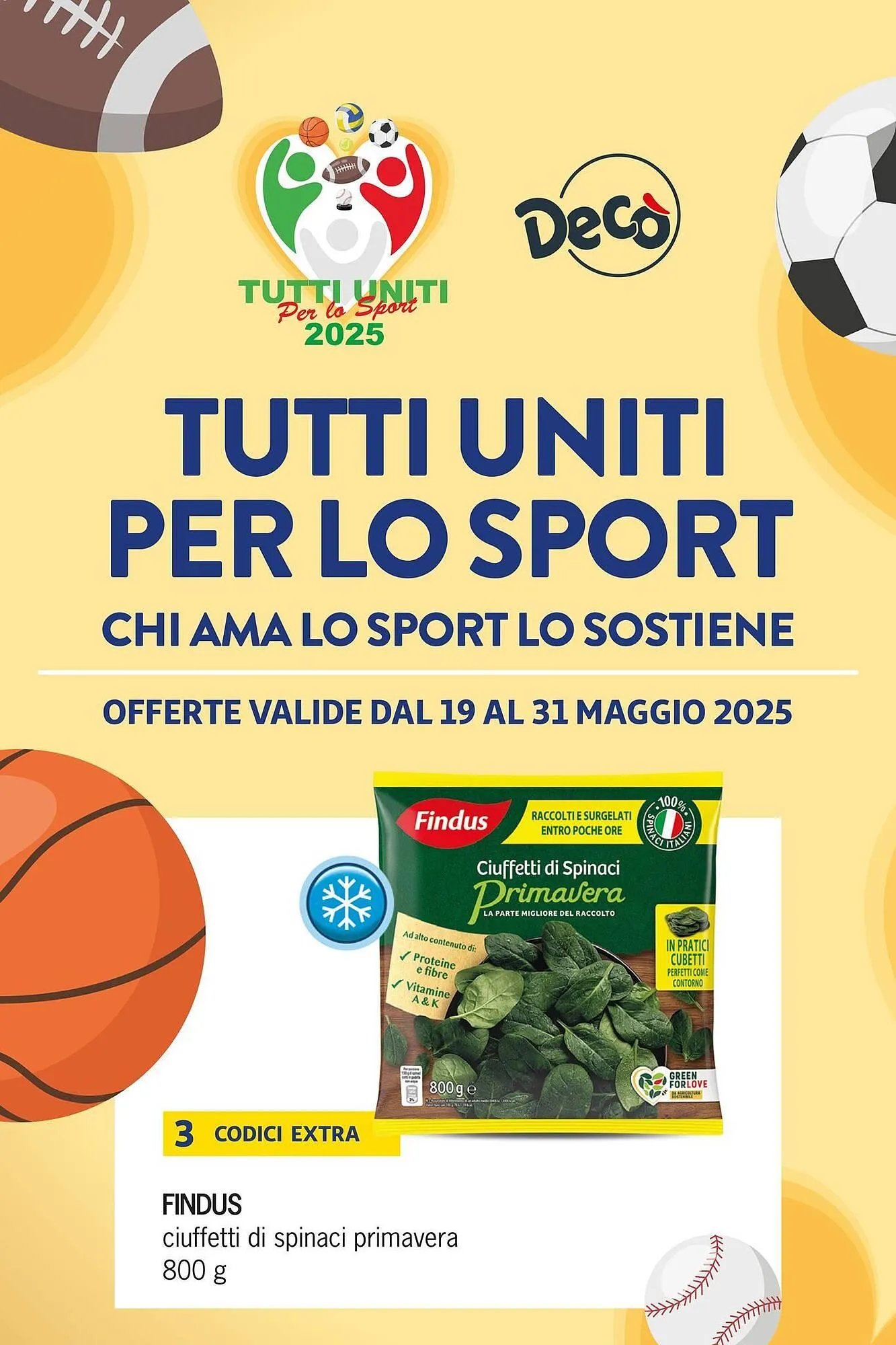 Volantino Deco Supermercati da 19 maggio a 31 maggio di 2025 - Pagina del volantino 1