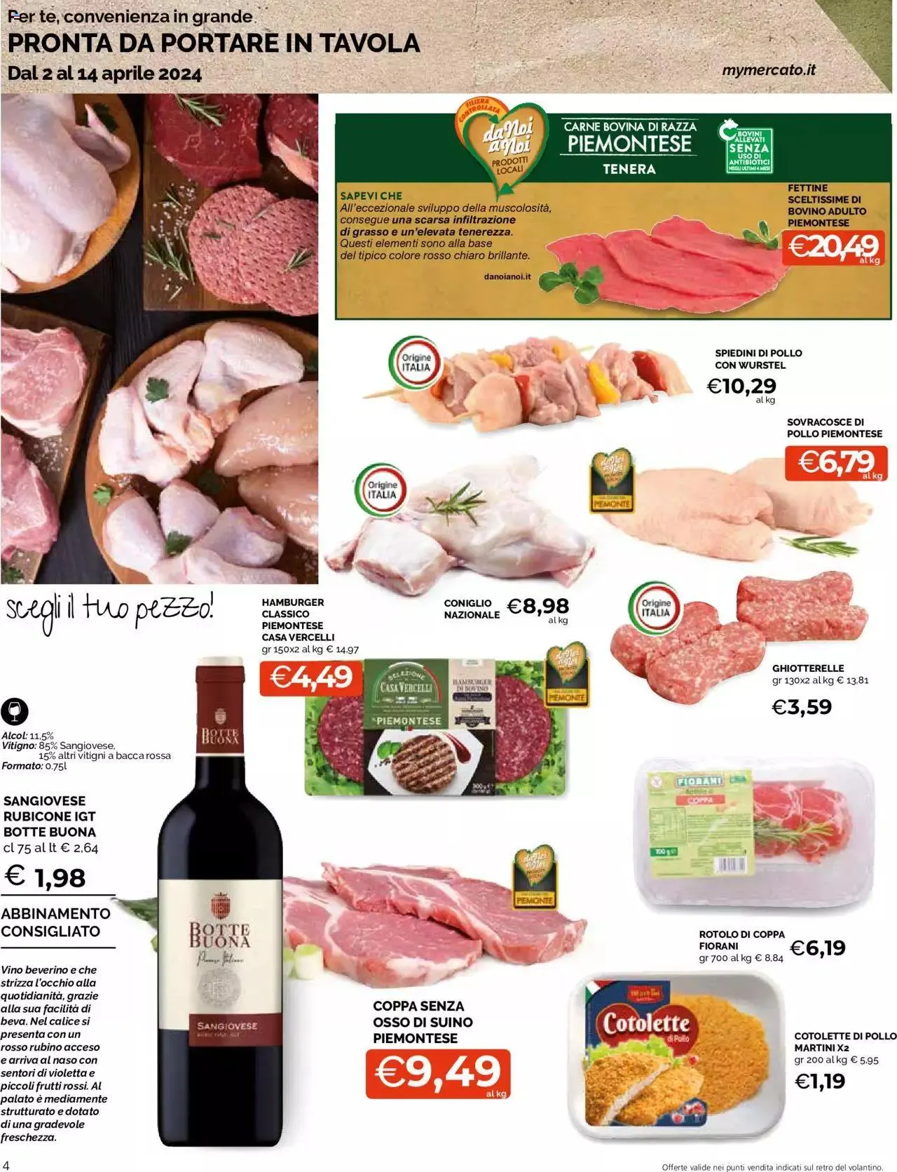 Volantino Mercatò Local da 2 aprile a 14 aprile di 2024 - Pagina del volantino 4