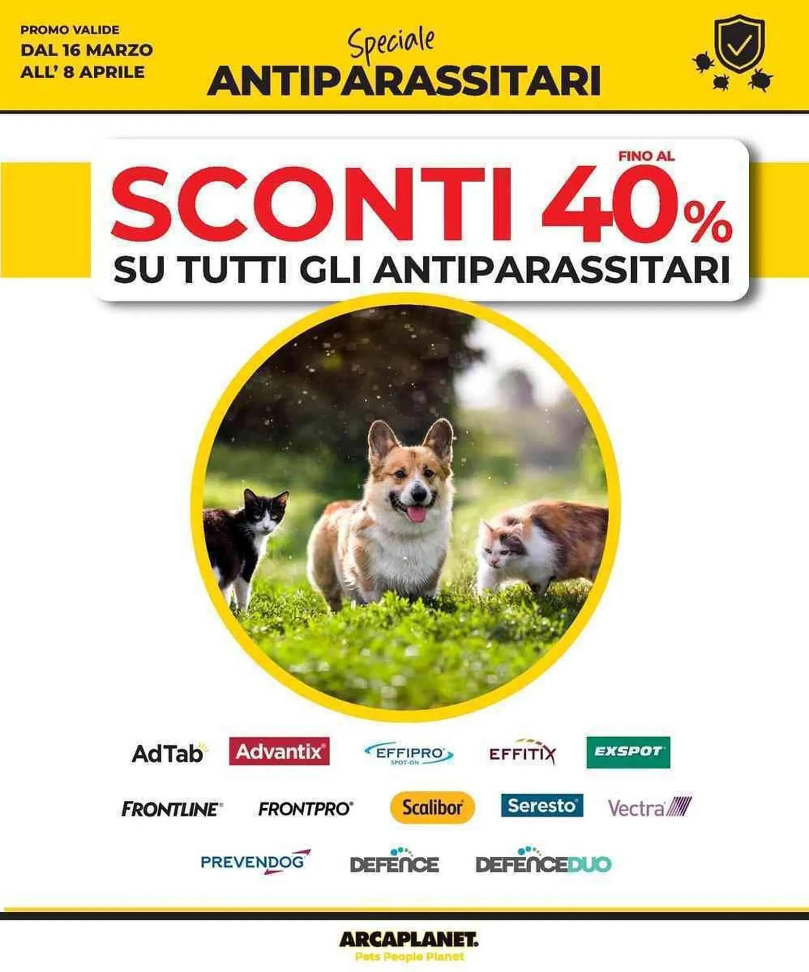 Volantino Arcaplanet da 16 marzo a 8 aprile di 2026 - Pagina del volantino 15