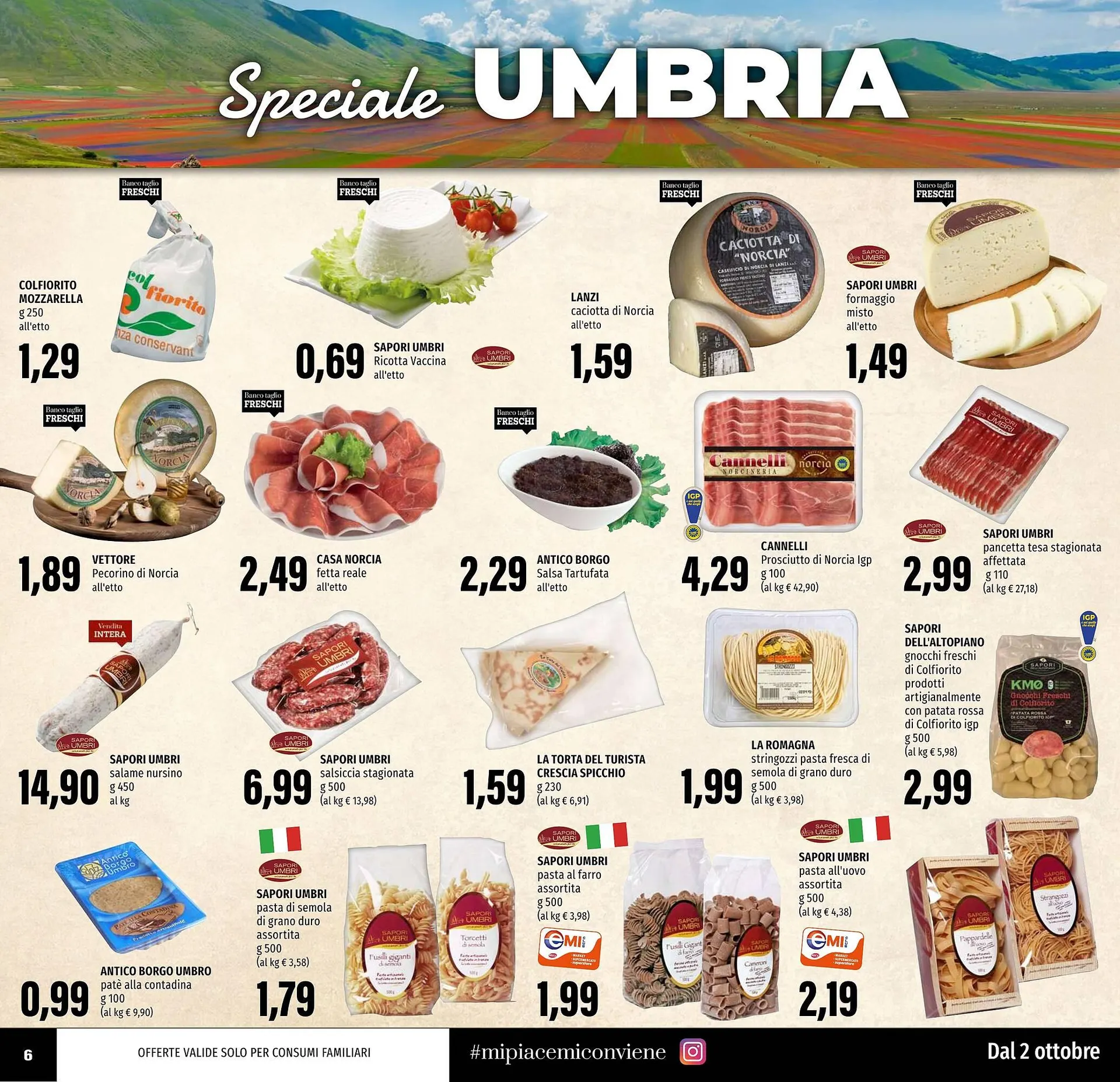 Volantino Emi Supermercati da 2 ottobre a 15 ottobre di 2025 - Pagina del volantino 6