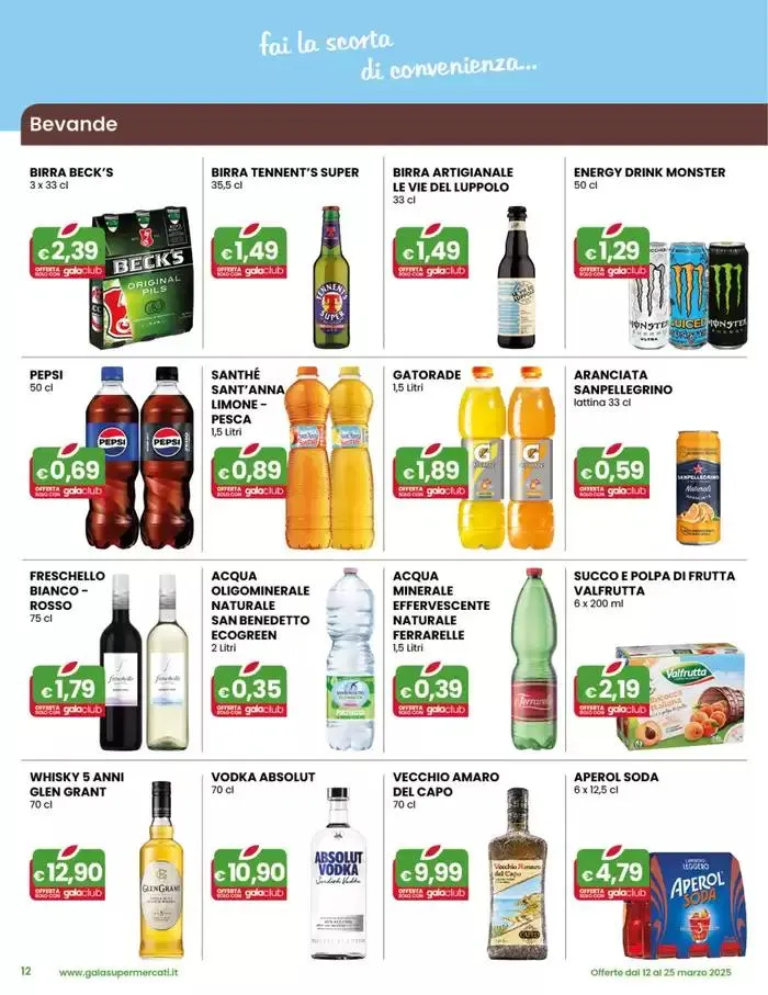 Offerte di Primavera da 12 marzo a 25 marzo di 2025 - Pagina del volantino 12