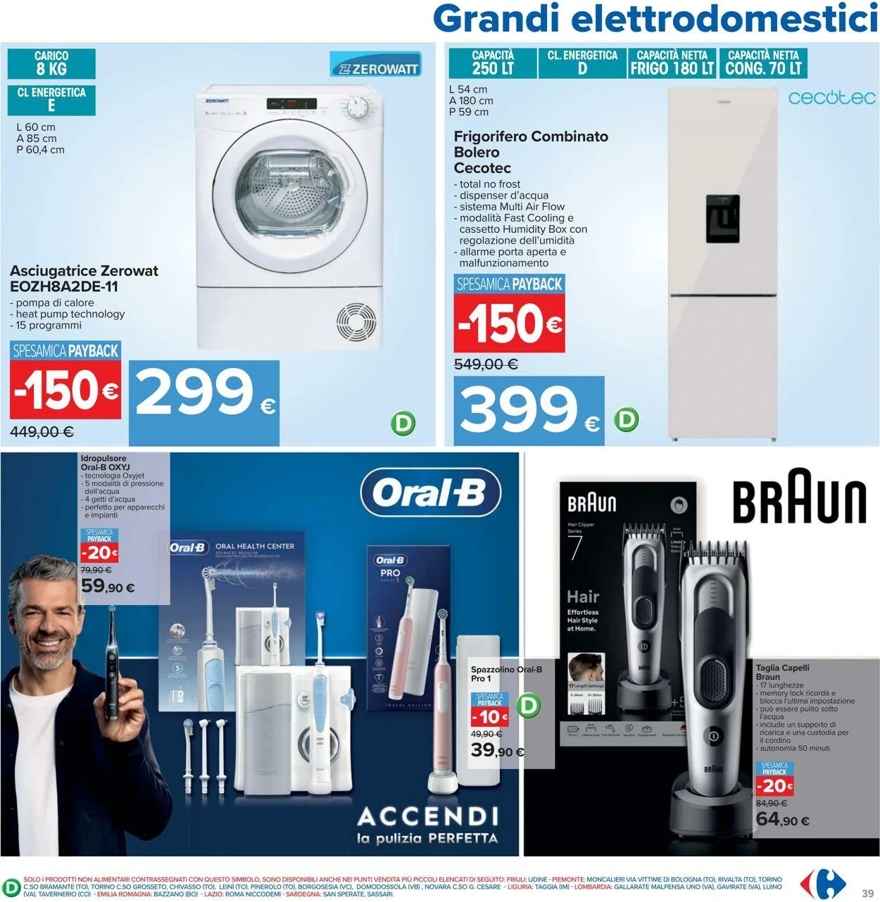 Carrefour Volantino attuale da 23 ottobre a 6 novembre di 2025 - Pagina del volantino 39