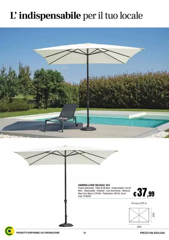 Centro Cash Dehor 2025 da 1 aprile a 30 giugno di 2025 - Pagina del volantino 18