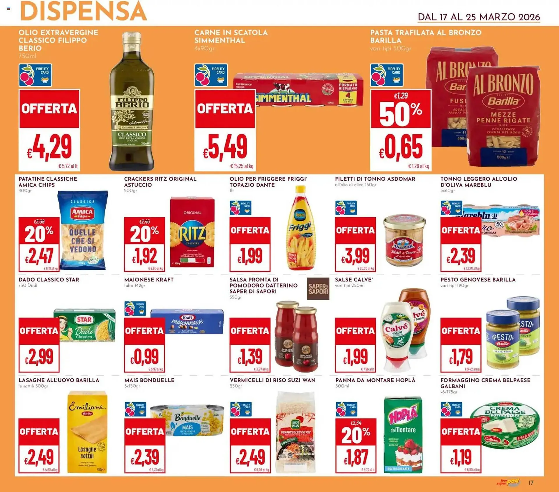 Volantino Pan da 17 marzo a 25 marzo di 2026 - Pagina del volantino 17