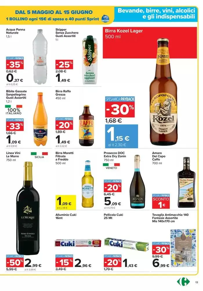 Super offerte da 8 maggio a 21 maggio di 2025 - Pagina del volantino 13